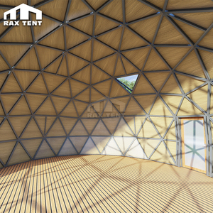 Maison dôme glamping personnalisée <span class=keywords><strong>Geodome</strong></span> en verre pour Resort Hotel - Product Image 6