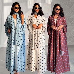 Ensemble deux pièces imprimé à pois noirs <span class=keywords><strong>et</strong></span> blancs pour <span class=keywords><strong>femme</strong></span>, style européen <span class=keywords><strong>et</strong></span> américain, en stock, directement de l'usine - Product Image 1
