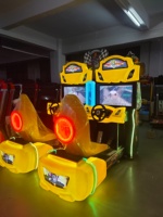 Opération à pièces pour créer des joueurs à deux joueurs dépassant les machines de jeu de course d'arcade Machine de jeu de course d'arcade
