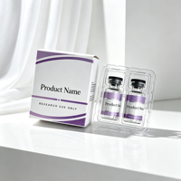 Boîte en carton magnétique personnalisée pour 10 flacons de 3 ml, 5 ml, 10 ml – Emballage cadeau pour flacons de peptides