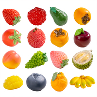 Diy Desktop Decoratieve Accessoires Mini Effen Kleur Kunstmatige Fruit Ornamenten Kinderen Live Streaming Blinde Tas Games Geschenken