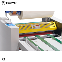 SENWEI SMFM5002Z plastifieuse de chauffage à l'huile de 355m de largeur Machine à plastifier manuelle Double face