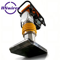Compacteur à piston 6,5 CV avec certificat CE, moteur personnalisable, construction renforcée Loncin