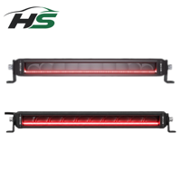 Barre lumineuse LED RGB rétroéclairée HSSH de 30 pouces 150W avec interrupteur filaire pour éclairage tout-terrain pour camion, SUV, 4x4