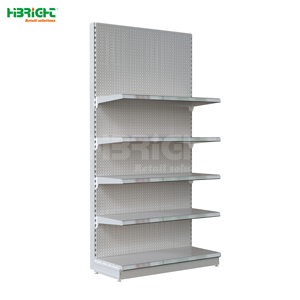 Kunden spezifische Farbe Commercial Metal Ein-oder Doppelseiten-Mehrschicht-Supermarkt Store Heavy Duty Store Regale - Product Image 4