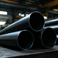 Tube en acier galvanisé sans soudure ASTM A106 Gr.B Sch40 Sch80 pour conduites pétrolières, échafaudages de construction et projets de bâtiment, non allié