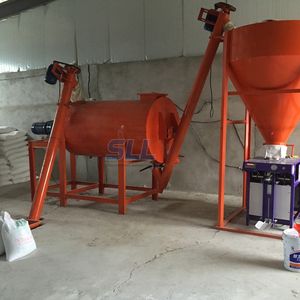 Línea de producción de mortero de polvo seco de alta precisión Simple 1-5 t/h embolsado automático para equipo de mezcla de arena de cemento adhesivo para azulejos - Product Image 5