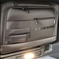 Sac de rangement universel étanche en tissu Oxford pour vitre de voiture, organisateur suspendu à ventouse pour intérieur de camping-car, fourgonnette, véhicule tout-terrain