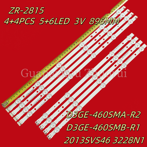Bande LED D3GE-460SMA-R2 2013SVS46 3228N1 46 pouces <span class=keywords><strong>TV</strong></span> pour <span class=keywords><strong>Samsung</strong></span> UA46H5303 UE46EH5000 8 pcs/SET <span class=keywords><strong>TV</strong></span> LED Backlight - Product Image 2