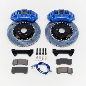 Kit de Freins <span class=keywords><strong>à</strong></span> Disque avec Étriers de Frein en Gros d'Usine OEM pour <span class=keywords><strong>Audi</strong></span> B9 A4 S4 A5, Kit Carrosserie Fibre de Carbone, Lame Avant, Diffuseur Arrière et Jupes Latérales - Product Image 6