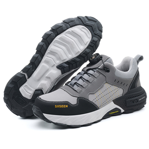 Produit le plus vendu, haute qualité, antidérapant, respirant, résistant à l'usure et pratique, <span class=keywords><strong>chaussures</strong></span> de travail boutonnées, ABL-459, gris - Product Image 4