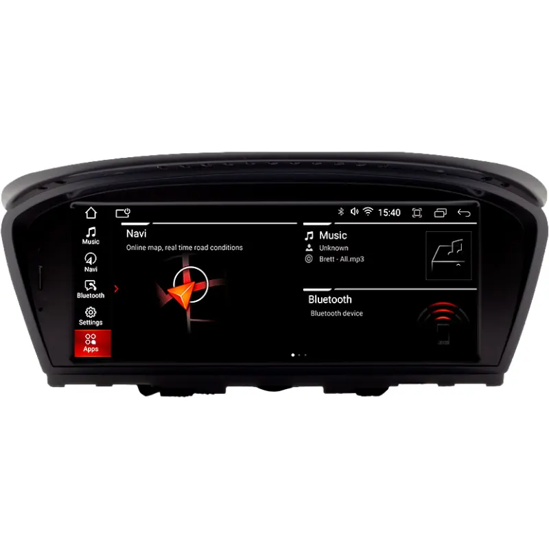 8.8 אינץ אנדרואיד 11 מערכת ניווט GPS עבור BMW E90 E60 אנדרואיד מסך 3 סדרה 5 סדרת navigator CIC CCC מערכת