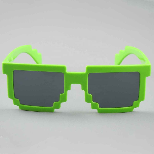 Mosaics Frame Weird Funny Personalized Style Sunglasses Bright Colors New Sun Glasses