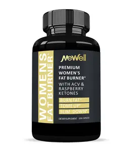 OEM Women Fat Burner Contain Raspberry Ketones with Apple Cider Vinegar healthy food supplements