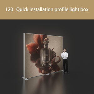 Quảng Cáo hội chợ triển lãm gian hàng hiển thị căng thẳng vải Backdrop seg Pop Up LED Backlit hộp Đèn ảnh Modular hiển thị - Product Image 3