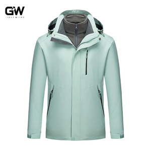 Custom Logo Hooded <strong>Waterproof</strong> Windbreaker Jacket Long Warm Winter Outdoor <strong>Coat</strong> with Zipper Closure <strong>Plus</strong> <strong>Size</strong> Feature - Product Image 2