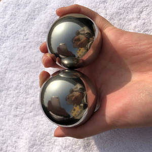 Bola <span class=keywords><strong>Baoding</strong></span> Baja Tahan Karat Besar, Bola <span class=keywords><strong>Baoding</strong></span> 1.5 Inci 1.75 Inci 2 Inci 50Mm 60Mm - Product Image 1