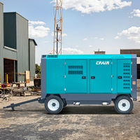 CFAIR 750CFM 12BAR DIESEL COMPRESSEUR D'AIR HAUTE PRESSION PORTABLE pour FORAGE CONSTRUCTION SABLAGE MINING AIRMAN STYLE