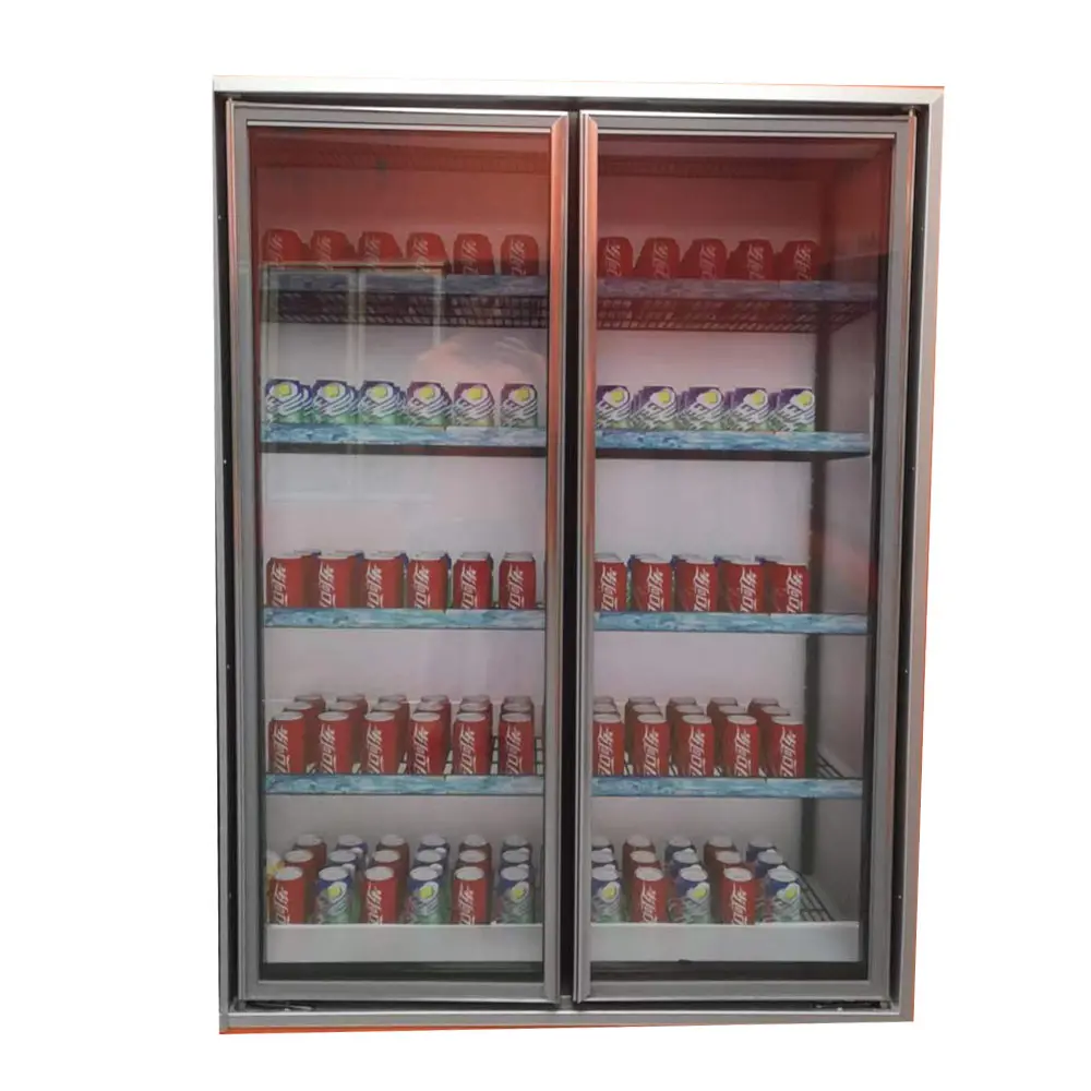 Anti-fog glass door for display upright Fridge commercial refrigerator spare parts heating glass door for cold and freezer