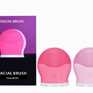 Brosse nettoyante pour le visage à usage domestique, marque privée, pour soins personnels de la peau, nettoyant facial sonique en silicone, brosse nettoyante pour le maquillage - Product Image 4
