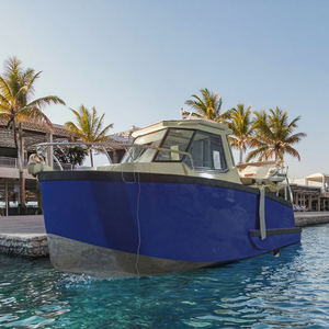 Nhà Máy Trực Tiếp 25ft Nhôm Du Thuyền Đánh Cá Với Bền Phía Trước Động Cơ EVA Hull Chất Liệu Cho Sông Câu Cá Và Thể Thao Dưới Nước - Product Image 2