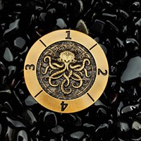 7-in-1 Roulette-Würfel D&D Spinner Dungeons and Dragons Drehwürfel Metall-DND-Würfelset mit Geschenkbox für Dungeons and Dragons
