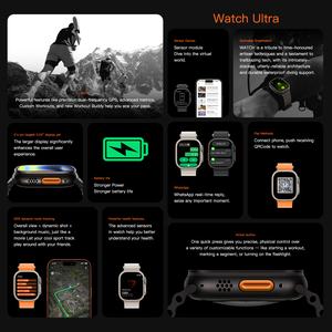 Ultra5 Pro Smart Watch 2Inch IPS Screen Smartwatch Fitness Watch Bluetooth Calls Message Reminder <strong>for</strong> IOS &amp; Android IP68 - Product Image 5