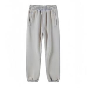 Nuovi <span class=keywords><strong>Pantaloni</strong></span> Sportivi da <span class=keywords><strong>Uomo</strong></span> con Fondo in Pile 360g, Stile Batik Vintage, Gamba Dritta e Vestibilità Ampia B343268 HHJ - Product Image 2