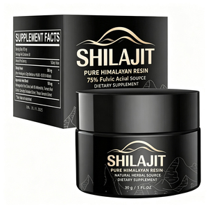 Shilajit 100% del Himalaya, Fabricación con Certificación GMP, Venta al por Mayor, Etiqueta Privada Personalizada, Suplemento Natural <span class=keywords><strong>para</strong></span> el Cuidado de la Salud, Gomitas, Resina, Alimento <span class=keywords><strong>para</strong></span> Adultos - Product Image 1