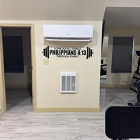 Vinilo Adhesivo Removible Negro Mate para Decoración de Paredes de Gimnasio, Adhesivo con Frases Inspiradoras de Fitness