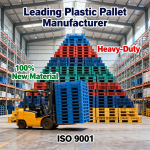 HDPE zware uitvoering Euro versterkte platte voet kunststof <span class=keywords><strong>pallet</strong></span> rek gerecycled opslag kunststof <span class=keywords><strong>pallet</strong></span> - Product Image 6