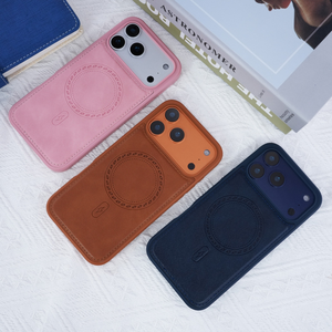 Funda <span class=keywords><strong>de</strong></span> Lujo <span class=keywords><strong>de</strong></span> Piel Sintética con Carga Inalámbrica para <span class=keywords><strong>iPhone</strong></span> 17 16 15 14 13 12 <span class=keywords><strong>11</strong></span>, Diseño <span class=keywords><strong>de</strong></span> Negocios, <span class=keywords><strong>de</strong></span> Moda, Súper Ventas - Product Image 4