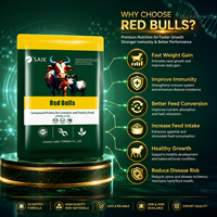 SAIK RED BULL OEM/ODM Enzymes et vitamines de qualité alimentaire pour bovins et ovins, stimulateur de croissance, supplément d'engraissement, renforceur d'immunité