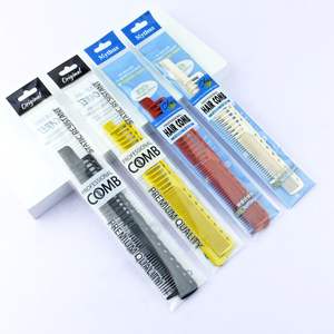 Peigne à <span class=keywords><strong>cheveux</strong></span> professionnel résistant à la chaleur, peigne à dégradé conique de haute qualité en ABS, ensemble de peignes personnalisés avec logo, antistatique, pour tondeuse - Product Image 6