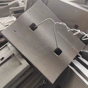 Usine de fabrication d'anneaux de meulage Plaque de revêtement de moulin Doublure de broyeur à boulets/Plaque de revêtement de broyeur à boulets en acier à haute teneur en manganèse - Product Image 5