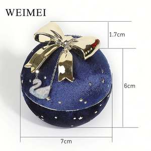 WEIMEI Gamuza Joyero con Logotipo Personalizado para Pulsera Embalaje Diamante HighEnd - Product Image 5