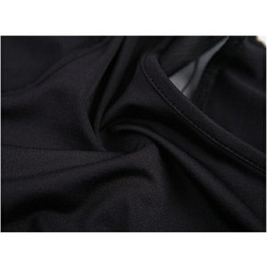 Women Fashion Sleeveless Vest <strong>Tops</strong> Ladies Sexy Hollow Perspective Crop <strong>Tops</strong> <strong>Net</strong> Yarn Splicing Black Sexy <strong>Tops</strong> - Product Image 2