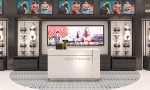 Design Personalizzato per Interni di Negozi di <span class=keywords><strong>Intimo</strong></span> Femminile, Espositori e Stand per la Presentazione di Biancheria Intima e Reggiseni - Product Image 4