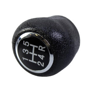 Pommeau de levier de vitesse manuel noir pour Fiat Peugeot Citroën 5 vitesses, ergonomique, en plastique - Product Image 2