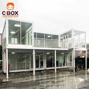 Cbox, Diseño Moderno, Oficina Prefabricada, Modular, Móvil, de 2 Pisos, Cafetería, Bar, Restaurante, Tienda, Casa Contenedor - Product Image 1
