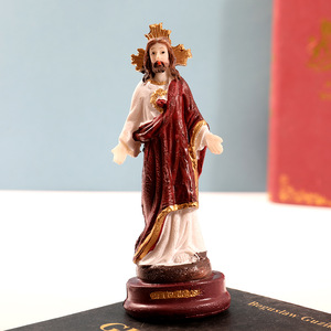 Estatuas Católicas de Resina de 13 cm, Jesús, Nuestra Señora de Lourdes, Decoración para el Hogar RLD1040, Estatuas Católicas RLD1040 - Product Image 2
