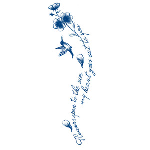 Adesivi per Tatuaggi Semipermanenti Minimalisti per Dita e Mani, Tatuaggi Temporanei Ecologici in Carta con Trasferimento ad Acqua - Product Image 6