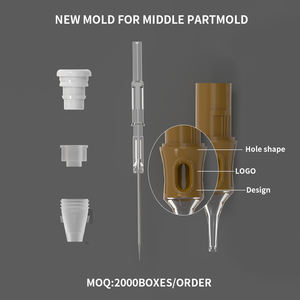 Cartouche d'aiguilles de tatouage permanentes en acier inoxydable OEM de haute qualité, personnalisées, stérilisées au gaz EO pour l'art corporel - Product Image 4