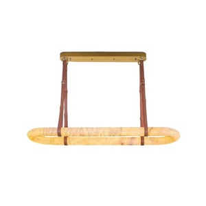 Modern Spanish Marble Chandelier Simple <strong>Copper</strong> <strong>Lamp</strong> Middle Size for Home Hotel Restaurant Bar Study Nordic Design AC Power Glass - Product Image 6