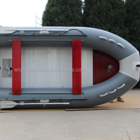 Grand bateau pneumatique en PVC robuste ASM-320 360 380 420 460 pour la dérive, yacht sportif à grande vitesse à vendre