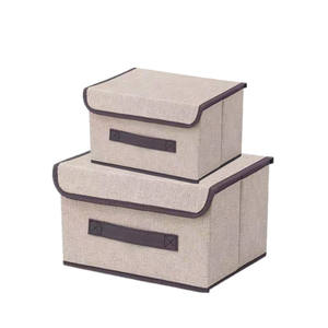 صندوق تخزين مقاوم للأتربة وقابل للطي من القماش لصندوق تنظيم الملابس - Product Image 5