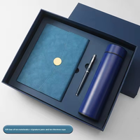 Ensembles de cadeaux d'entreprise Cahier A5 Stylo en métal Tasse thermos Ensembles de cadeaux promotionnels Logo personnalisé pour les entreprises