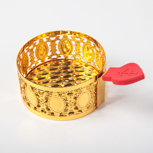 Grille de protection en laiton durable pour charbon de chicha, contrôleur de chaleur de haute qualité pour narguilé, accessoire de fumée - Product Image 4