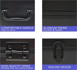 Boîte de rangement <span class=keywords><strong>pour</strong></span> cartes - Étui <span class=keywords><strong>pour</strong></span> cartes <span class=keywords><strong>en</strong></span> alliage d'aluminium - Product Image 5