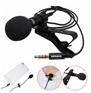 3.5 mét jack Clip-on ve áo bên ngoài Lavalier <span class=keywords><strong>Microphone</strong></span> cho điện thoại di động <span class=keywords><strong>PC</strong></span> máy tính xách tay - Product Image 1